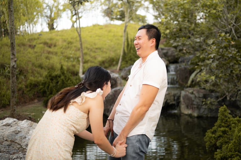 Singapore wedding couple solemnization gardens by the bay photoshoot photography
