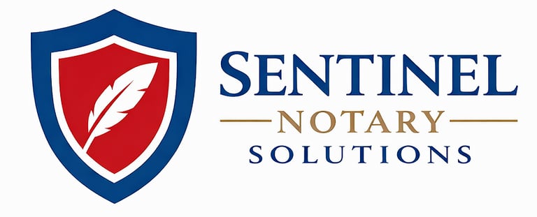 Sentinel Notary Solutions logo