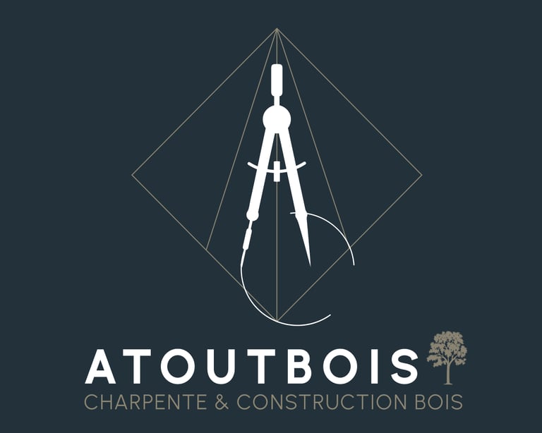 Atoutbois charpente/couverture sur Aubenas logo