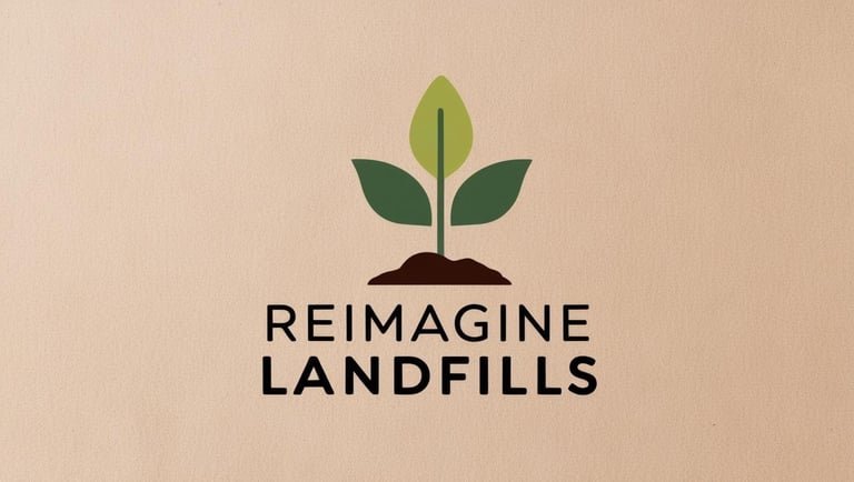 Reimagine Landfills to Micro Factories logo