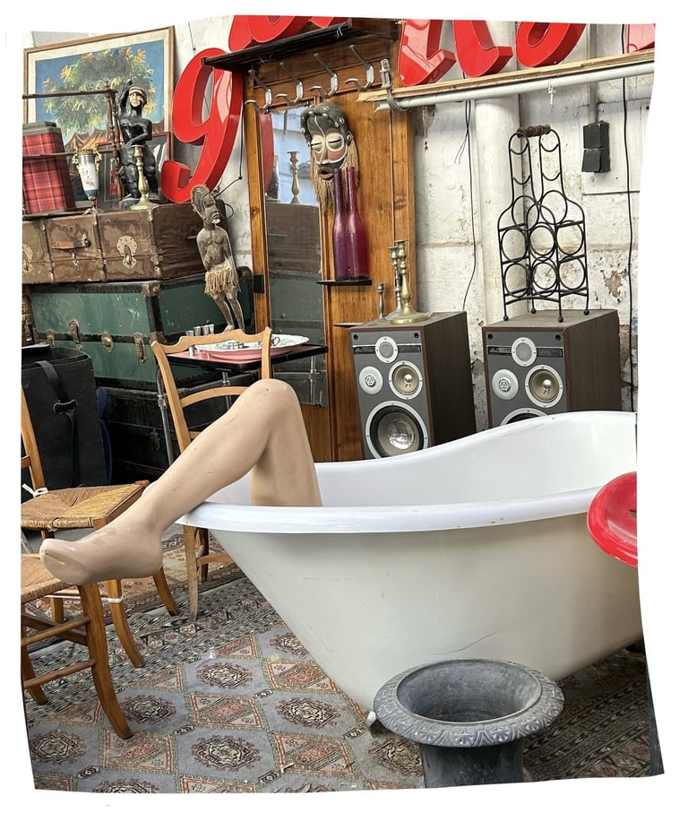 fresque, aménagement intérieur, brocante, vintage artiste Marseille , mer méditerranée