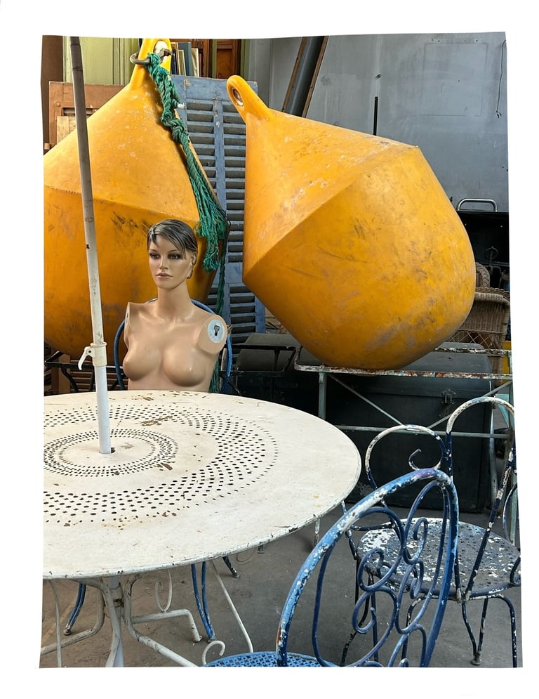 fresque, aménagement intérieur, brocante, vintage artiste Marseille , mer méditerranée