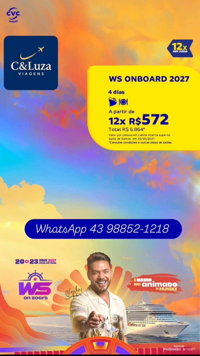Navio Wesley Safadão 2027