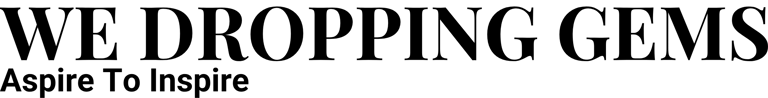 We Dropping Gems logo