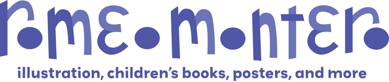 romeo montero illustration logo