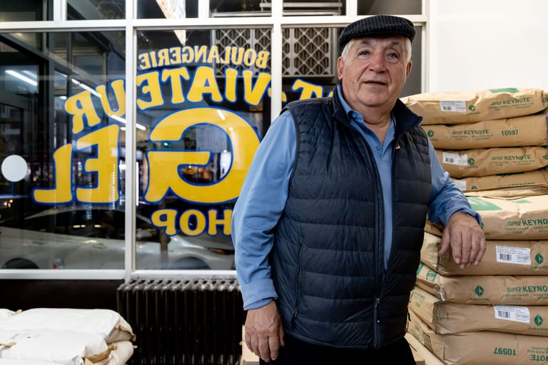Joe Morena St-Viateur. Heather Waldron