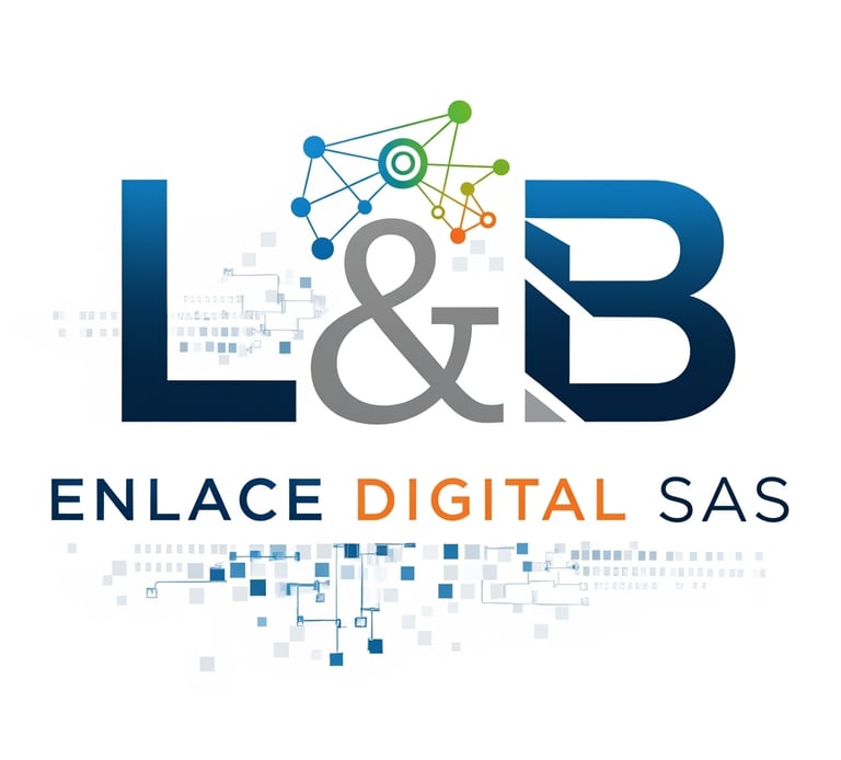 L&B ENLACE DIGITAL logo