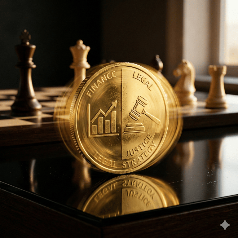 Hybrid legal and financial strategy model by Harsh Malik Law Offices.