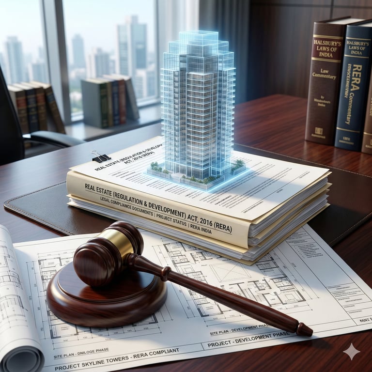 UPRERA agent registration and real estate legal compliance by HMLO.