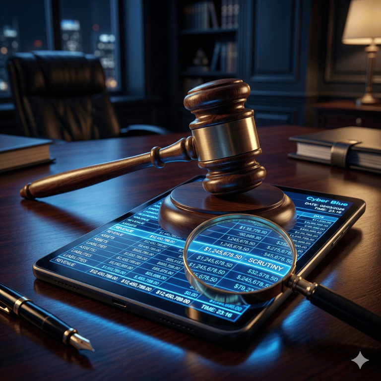 Double-barrel defense for financial fraud and tax evasion at Harsh Malik Law Offices.