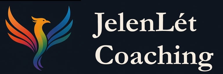 JelenLét Coaching logo