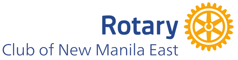 The Rotary Club of New Manila East logo