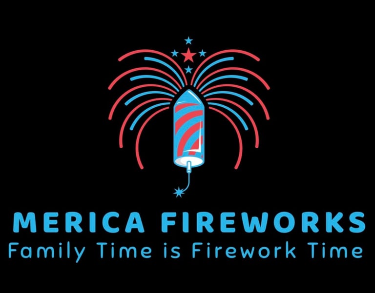 Merica Fireworks logo