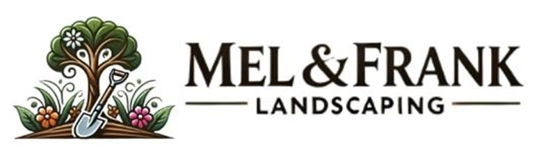 Mel and Frank Landscaping logo