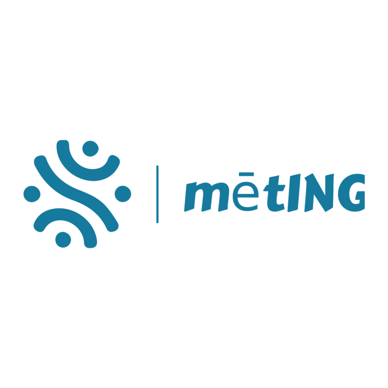 mētING logo