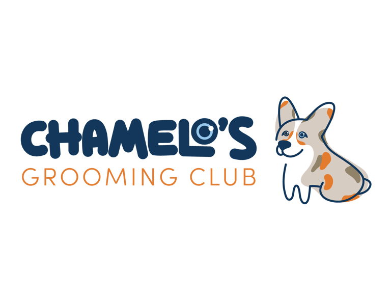 Chamelo's Grooming Club logo