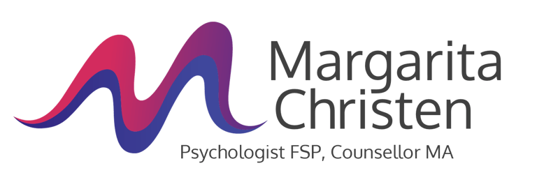 Margarita Christen Psicológa FSP y Counsellor SGfB logo