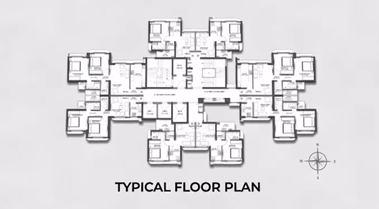 FLOOR PLANS THE GREAT WESTERN MUMBAI NAIGAON, HOUSE OF ABHINANDAN LODHA NAIGAON, GROWTH HOUSING NAIGAON