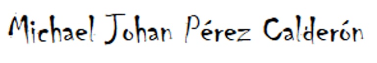 Michael Johan Pérez Caderón logo