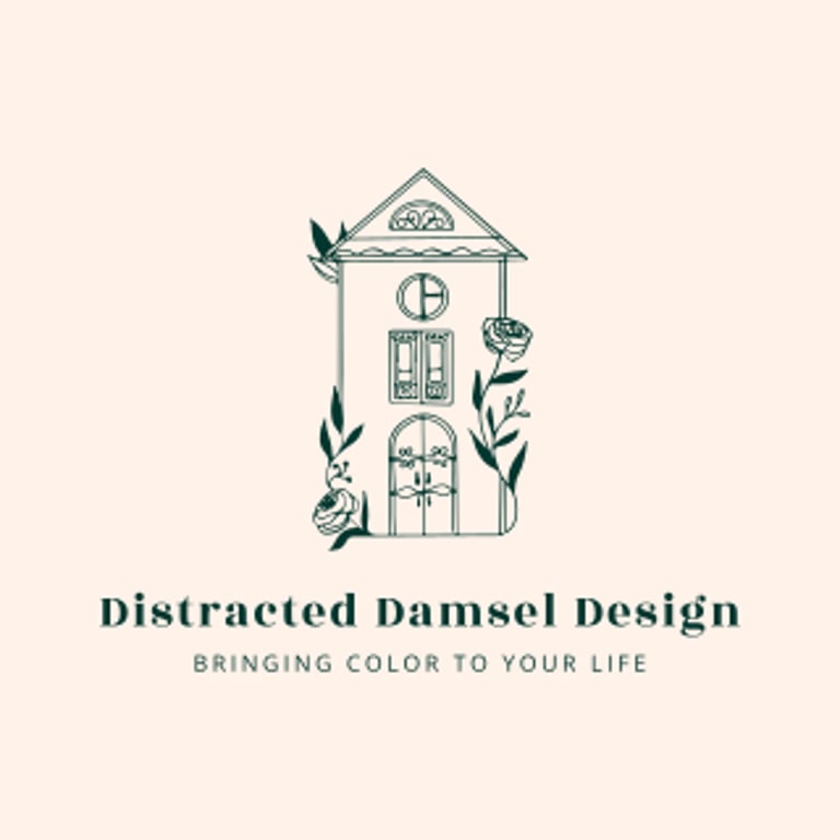 Distracted Damsel Design logo