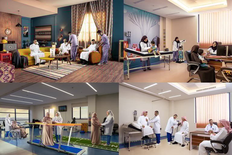 تصوير اعلاني KV لمستشفيات دلة