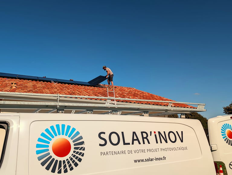 Pose panneaux solaires Dax