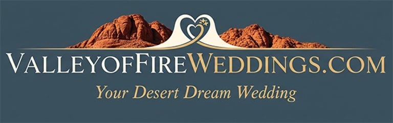 Valley of Fire Weddings logo