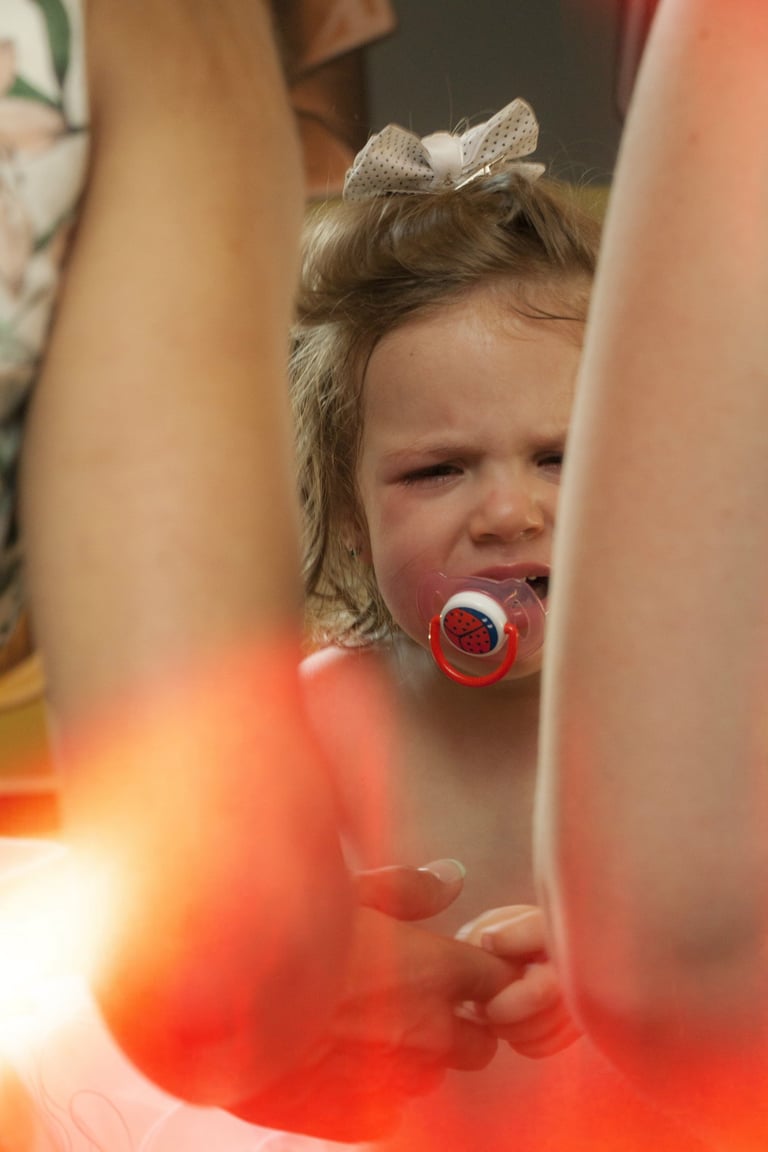 Кръщене на момиче заснето от Фотограф Светлана Велинова в град Перник