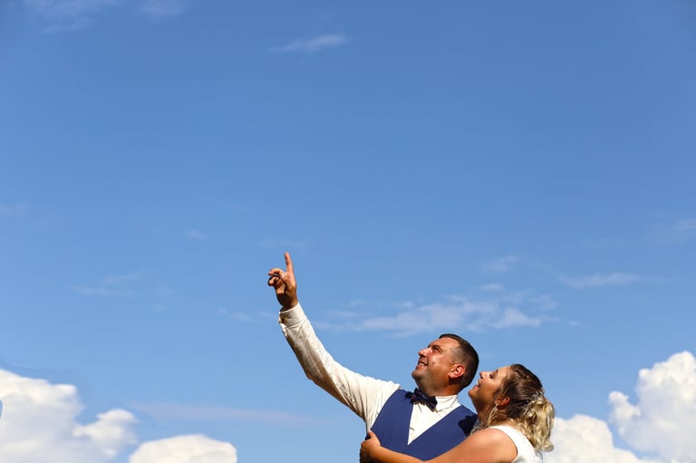 Младоженци заснети от Фотограф Светлана Велинова