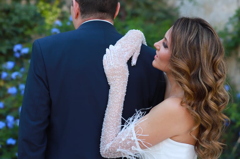 Младоженци заснети от Фотограф Светлана Велинова в Италия