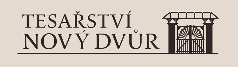 Tesařství Nový dvůr logo