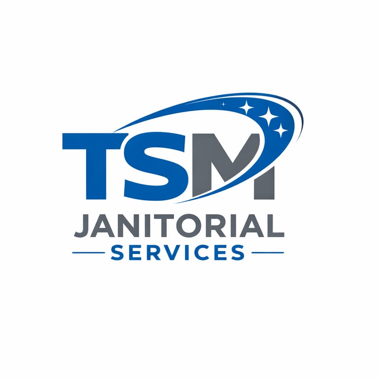 TSM Janitorial Services logo