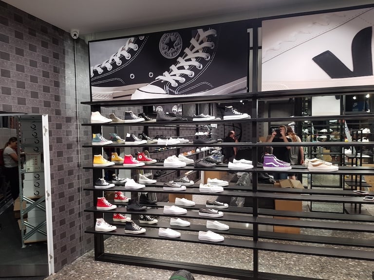 Shoe store refit