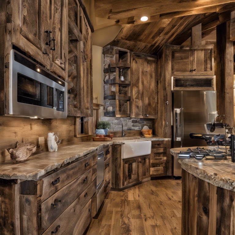 rustic kitchen design