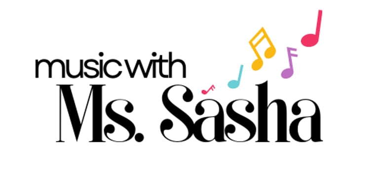 Music with Ms. Sasha logo