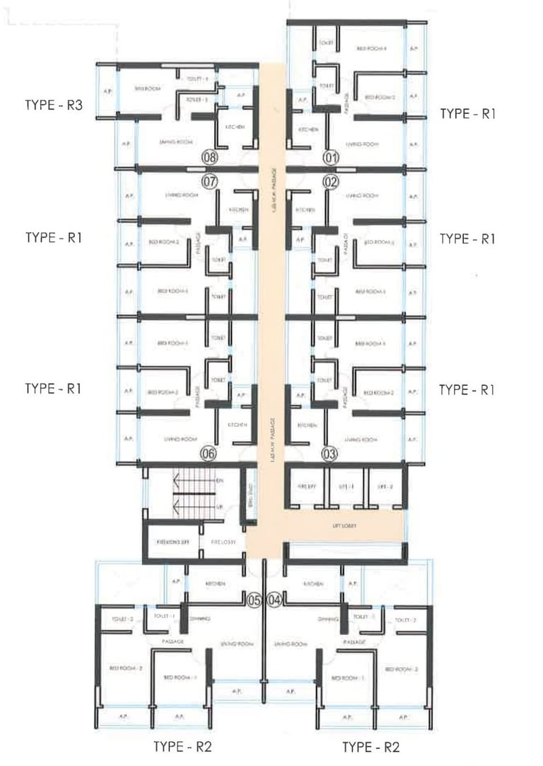 JP THE PALACE FLOOR PLAN C1