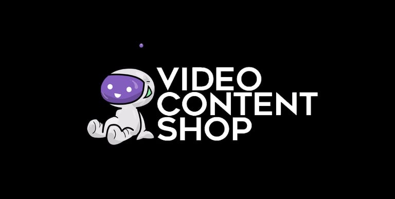 video content shop logo