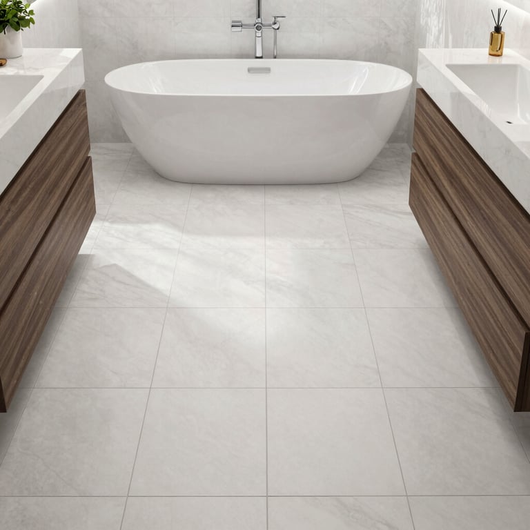 Commercial tile and grout cleaning for office breakrooms and kitchen floors in Mid-Michigan
