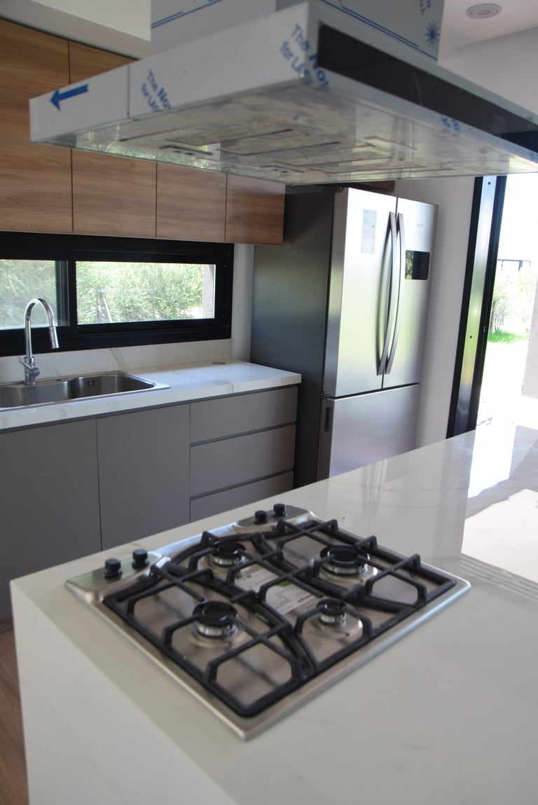 anafa, extractor y mesada