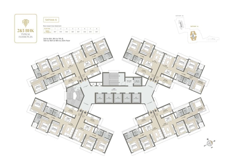FLOOR PLANS RAJ LEGACY MIRA ROAD EAST, RAJ LEGACY SATYAM, NEAR SAI KARISHMA COMPLEX, KANAKIA, RAJ REALTY, NEW PROJECT