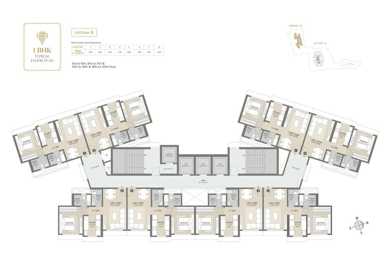 1 BHK FLOOR PLANS RAJ LEGACY MIRA ROAD EAST, RAJ LEGACY SATYAM, NEAR SAI KARISHMA COMPLEX, KANAKIA, RAJ REALTY, NEW PROJECT