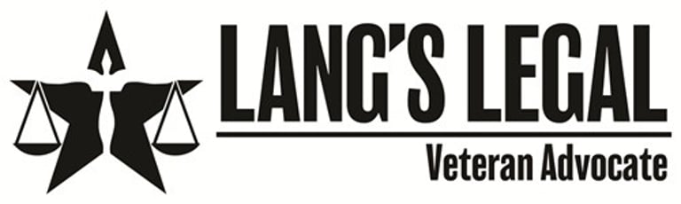 Lang's Legal - Veteran Advocate logo