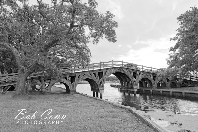 Wooden bridge