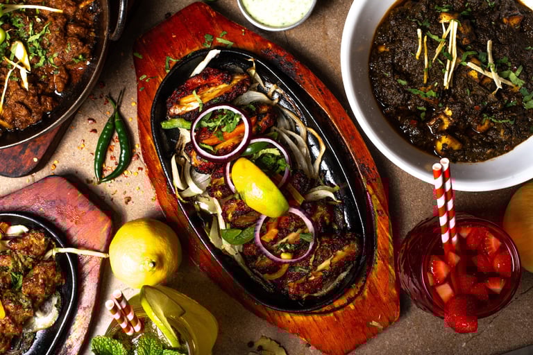 Tandoori chicken wings