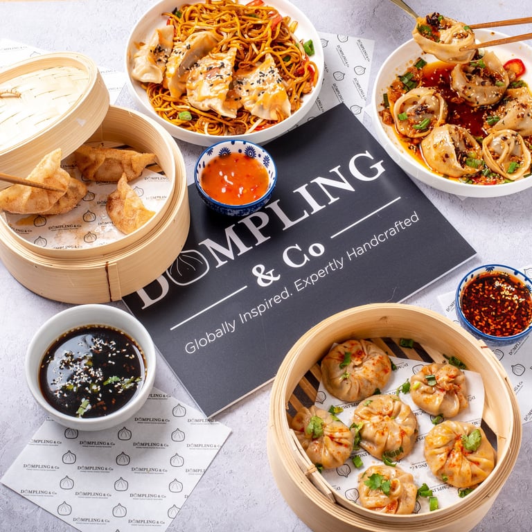 Promotional branding picture with food