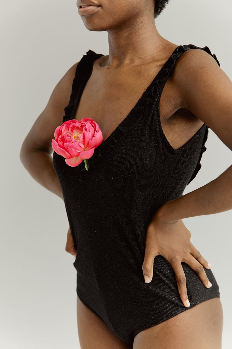 Maillot de bain pour prothèse mammaire externe