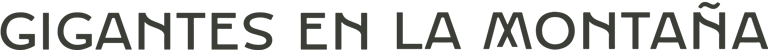 Gigantes en la montaña logo