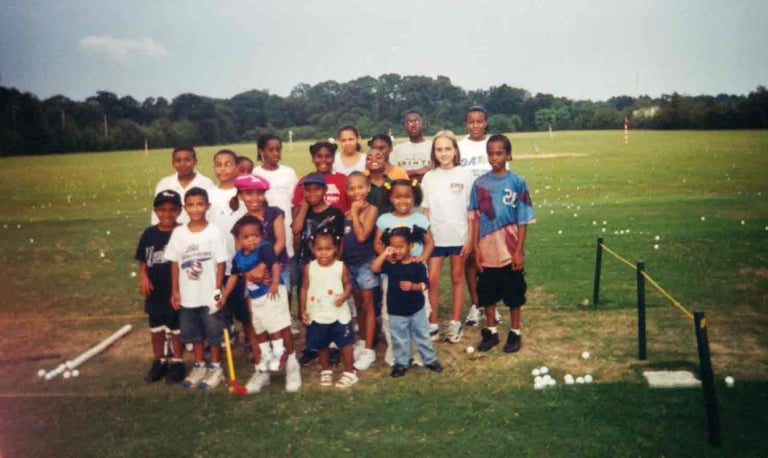 Par Four Golf Club image of young golfers group