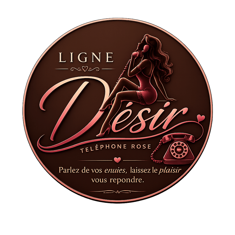 Ligne désir - Téléphone rose logo