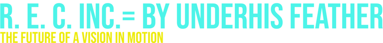 R. E. C. Inc. A vision by UnderHis Feather logo
